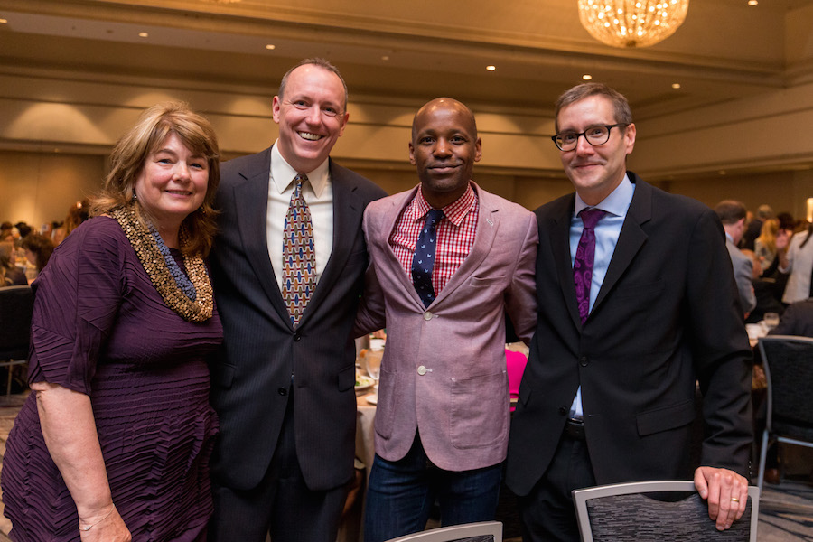 Gail Ward, Steve Shewfelt, Evan Plummer and Paul Sznewajs