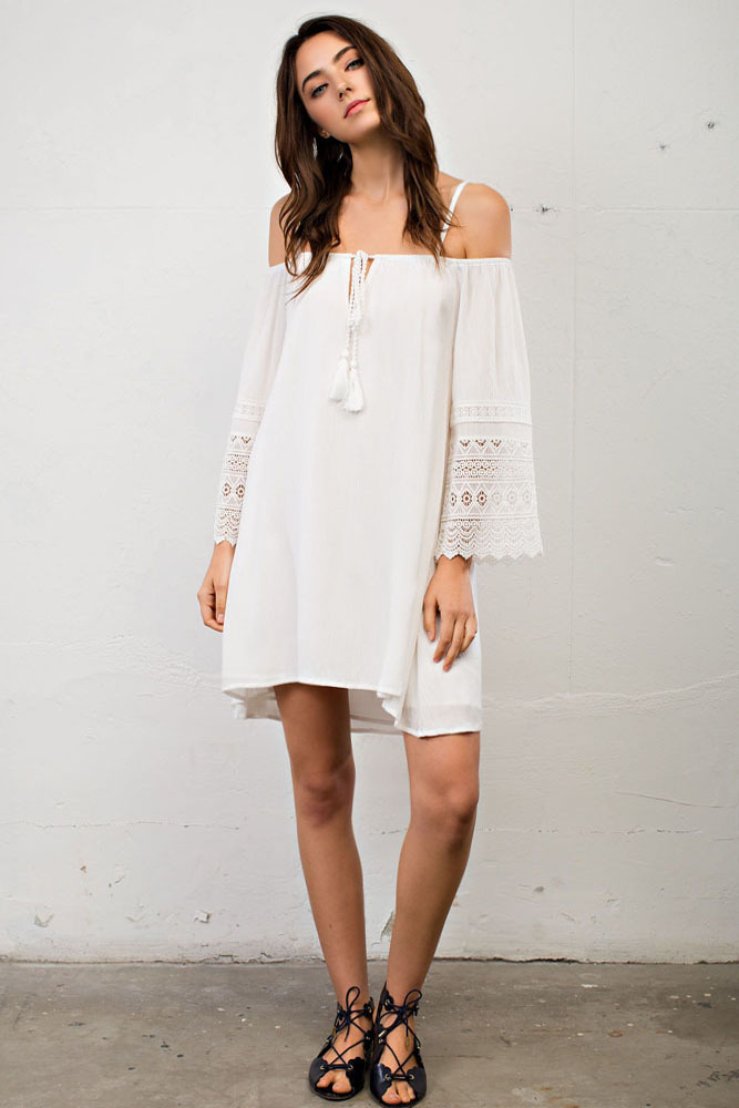 AFTER MARKET off shoulder dress